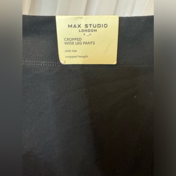 Max Studio London wide leg crop pant…NWT - Picture 6 of 7